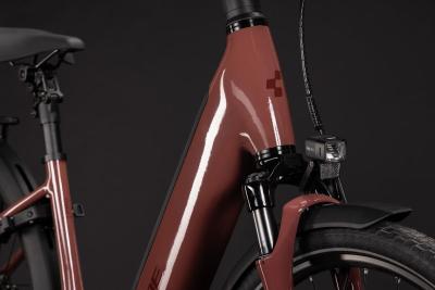 Cube Supreme Hybrid Comfort Pro 600 burgundy'n'claret Gr&ouml;&szlig;e: Easy Entry 54 cm Produktbild 6