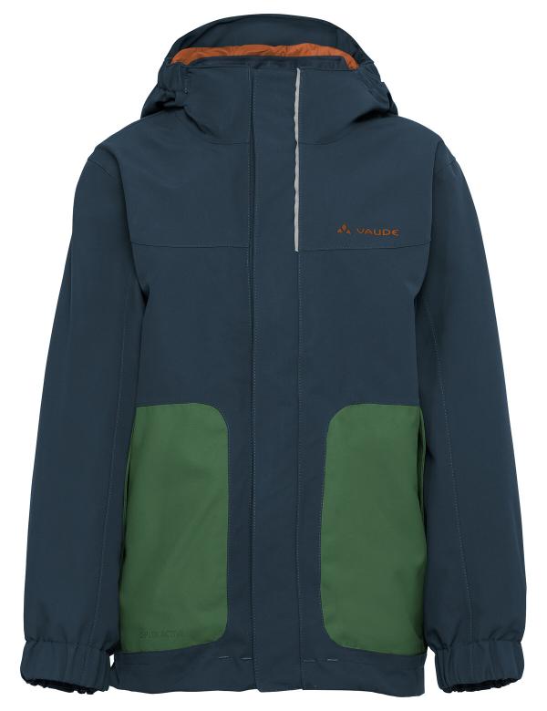 VAUDE Kids Campfire 3in1 Jacket IV dark sea/green Größ 122/128