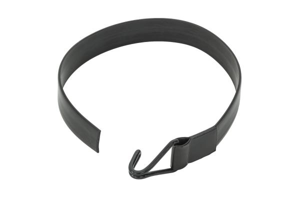 VAUDE Bungee cord with hook black 