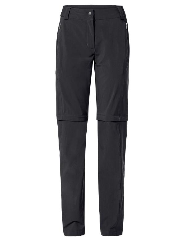 VAUDE Women's Farley Stretch ZO T-Zip Pants II black Gr&ouml;&szlig; 38-Short