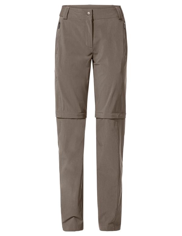 VAUDE Women's Farley Stretch ZO T-Zip Pants II coconut Größ 46