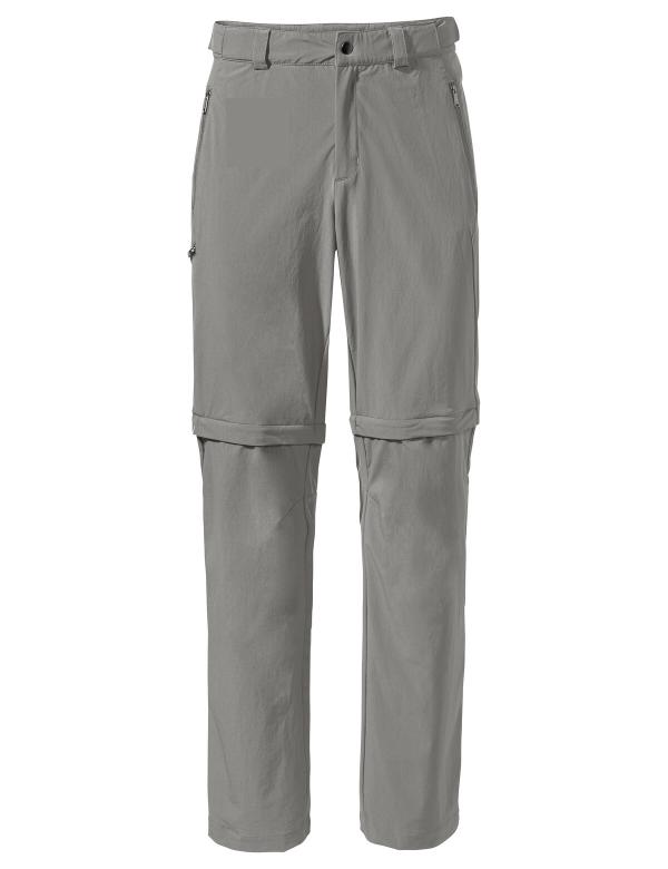 VAUDE Men's Farley Stretch T-Zip Pants III stone grey Größ 46-Long