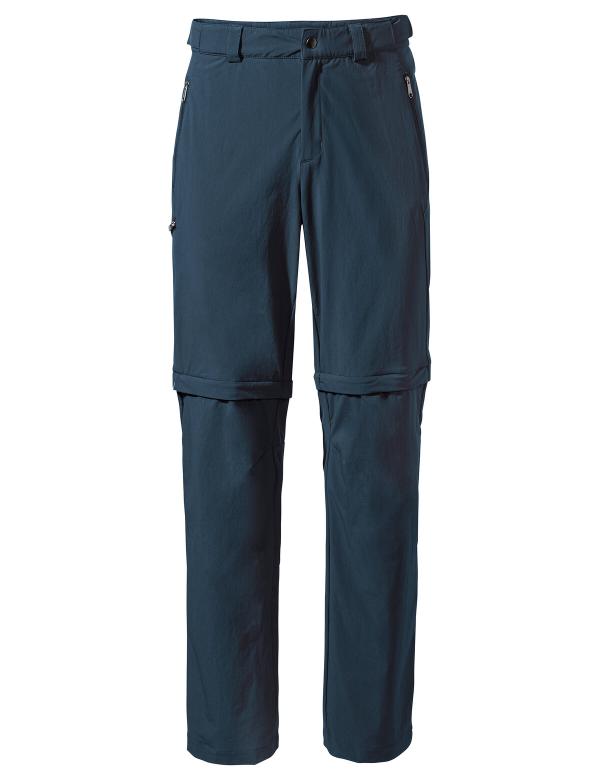 VAUDE Men's Farley Stretch T-Zip Pants III dark sea Gr&ouml;&szlig; 56-Long