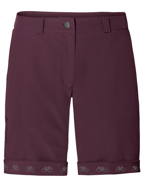VAUDE Women's Cyclist Shorts cassis Gr&ouml;&szlig; 38