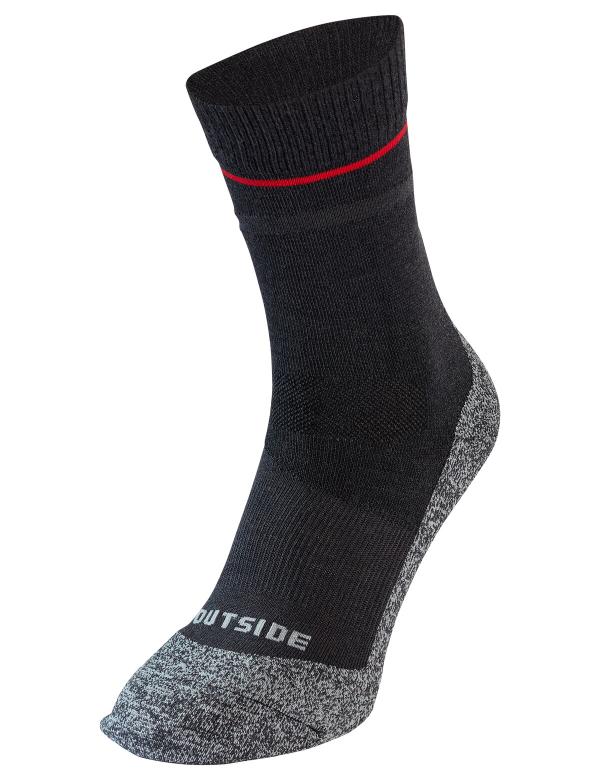 VAUDE Wool Socks Short grey-melange Größ 45-47