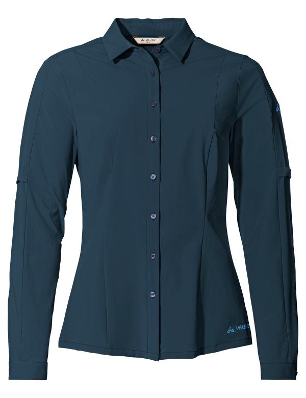 VAUDE Women's Farley Stretch Shirt dark sea Gr&ouml;&szlig; 38