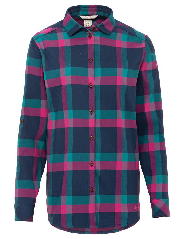 VAUDE Women's Farsund LS Shirt III dark sea Gr&ouml;&szlig; 40