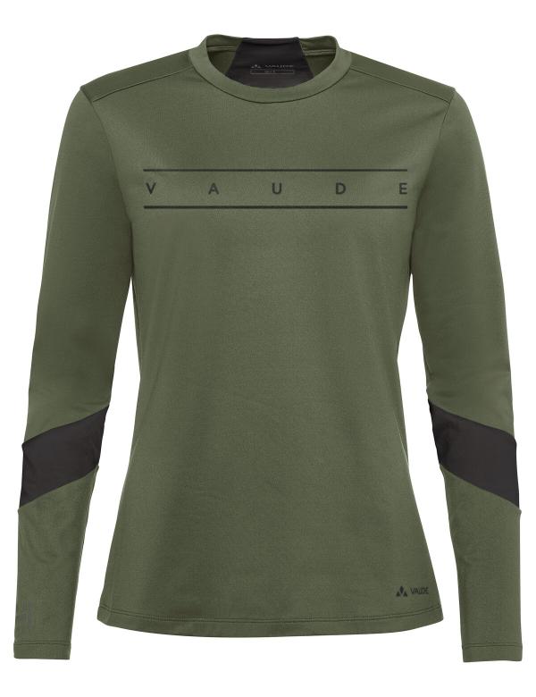 VAUDE Women's Qimsa LS Logo Shirt cedar wood Größ 44