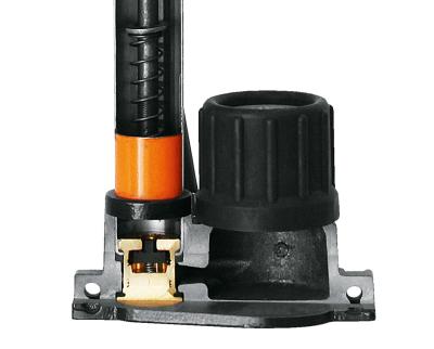 SKS RENNKOMPRESSOR (MULTI VALVE-Schlauchanschluss) orange  Produktbild 2