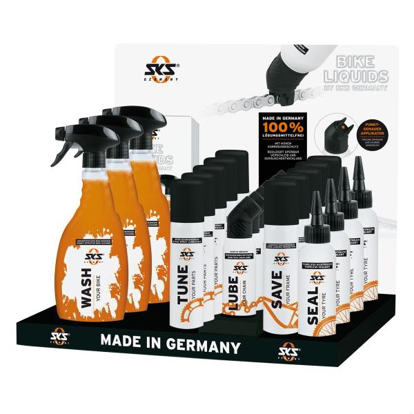 SKS BIKE LIQUIDS DISPLAY  