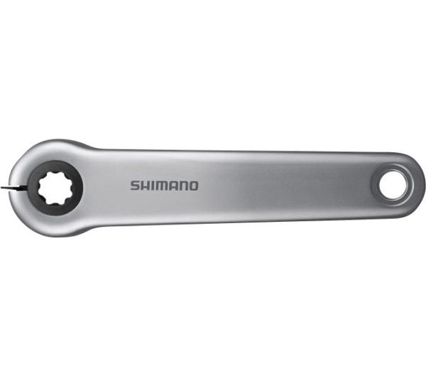 SHIMANO Kurbelarmset SHIMANO E-BIKE SYSTEMS FC-E6100 170 mm Silber