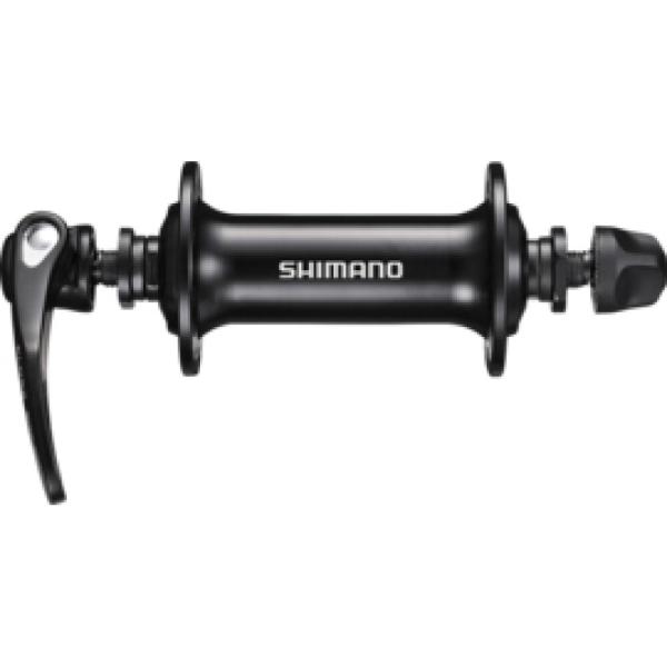 SHIMANO Vorderradnabe HB-RS400 36 Loch Schnellspanner 100 mm Schwarz