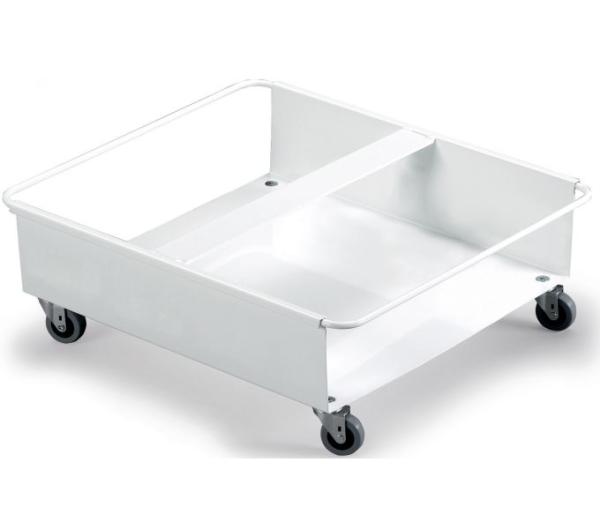 LISTA Fahrwagen für Abfallbehälter 60 L, Für Abfallbehälter 60 L, 480 x 180 x 540 mm (