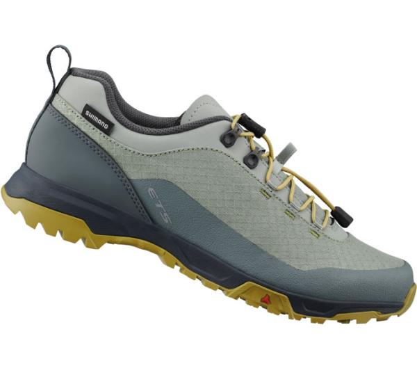 SHIMANO SHIMANO Fahrradschuhe ET501W Damen MTB FLATPEDAL Größe 43 Grau