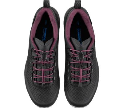 SHIMANO SHIMANO Fahrradschuhe ET501W Damen MTB FLATPEDAL Größe 42 Schwarz Produktbild 1