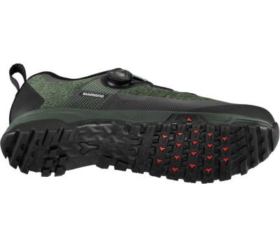 SHIMANO SHIMANO Fahrradschuhe ET701 Herren/Damen MTB FLATPEDAL Größe 47 Grün Produktbild 3