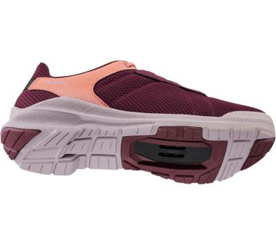 SHIMANO SHIMANO Fahrradschuhe EX300 Damen Touring SPD Größe 39 Damenleisten Rot Produktbild 3