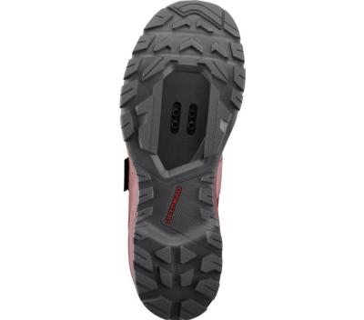 SHIMANO SHIMANO Fahrradschuhe EX500W Damen Touring SPD Größe 37 Damenleisten Rot Produktbild 2