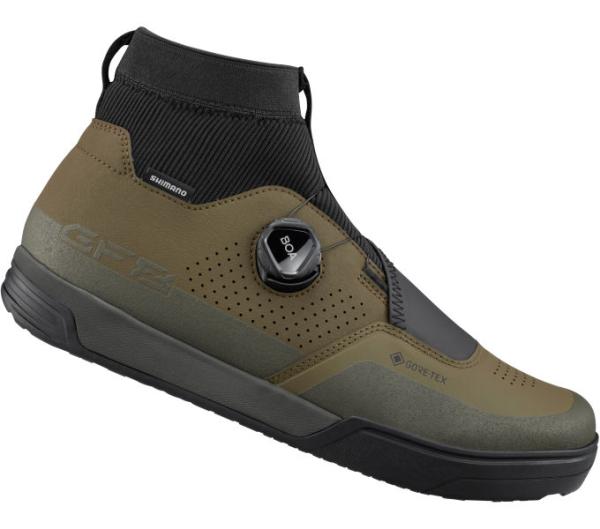 SHIMANO SHIMANO Fahrradschuhe GF800GTX Herren/Damen MTB FLATPEDAL Gr&ouml;&szlig;e 38 Gr&uuml;n