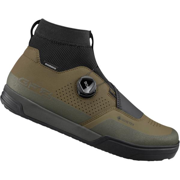 SHIMANO SHIMANO Fahrradschuhe GF800GTX Herren/Damen MTB FLATPEDAL Gr&ouml;&szlig;e 45 Gr&uuml;n