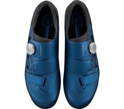 SHIMANO SHIMANO Fahrradschuhe RC502 Damen/Herren Road SPD-SL Gr&ouml;&szlig;e 47 breit Blau Produktbild 1