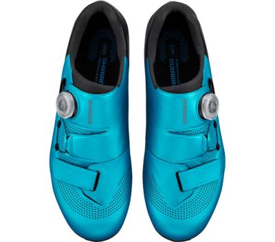 SHIMANO SHIMANO Fahrradschuhe RC502 Damen Road SPD-SL Größe 41 Damenleisten Blau Produktbild 1