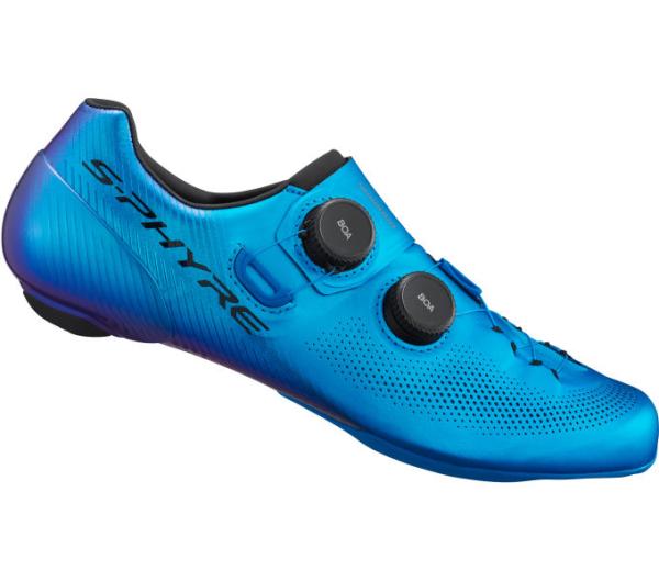SHIMANO SHIMANO Fahrradschuhe RC903 Damen/Herren Road SPD-SL Gr&ouml;&szlig;e 47 Blau