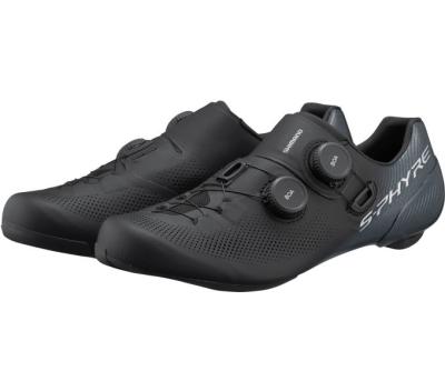 SHIMANO SHIMANO Fahrradschuhe RC903 Damen/Herren Road SPD-SL Gr&ouml;&szlig;e 44 breit Schwarz Produktbild 4