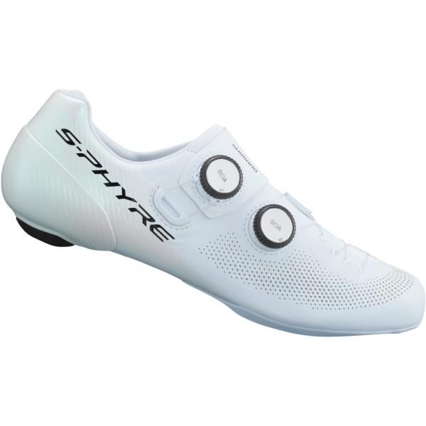 SHIMANO SHIMANO Fahrradschuhe RC903 Damen/Herren Road SPD-SL Gr&ouml;&szlig;e 45 breit Wei&szlig;