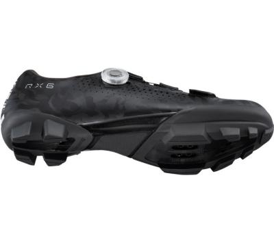 SHIMANO SHIMANO Fahrradschuhe RX600 Herren/Damen Gravel SPD Gr&ouml;&szlig;e 47 Schwarz Produktbild 3