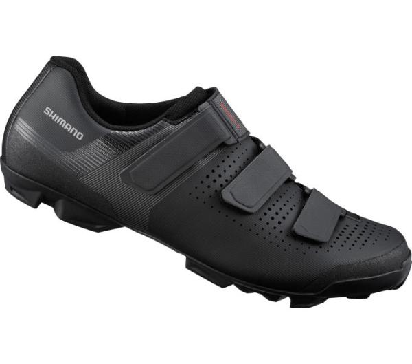 SHIMANO SHIMANO Fahrradschuhe XC100 Herren/Damen MTB SPD Größe 43 Schwarz