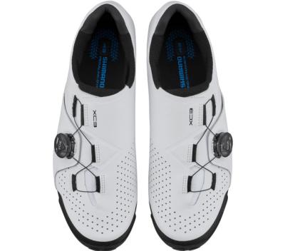 SHIMANO SHIMANO Fahrradschuhe XC300 Herren/Damen MTB SPD Gr&ouml;&szlig;e 41 breit Wei&szlig; Produktbild 1