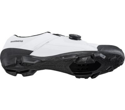SHIMANO SHIMANO Fahrradschuhe XC300 Herren/Damen MTB SPD Größe 50 Weiß Produktbild 3