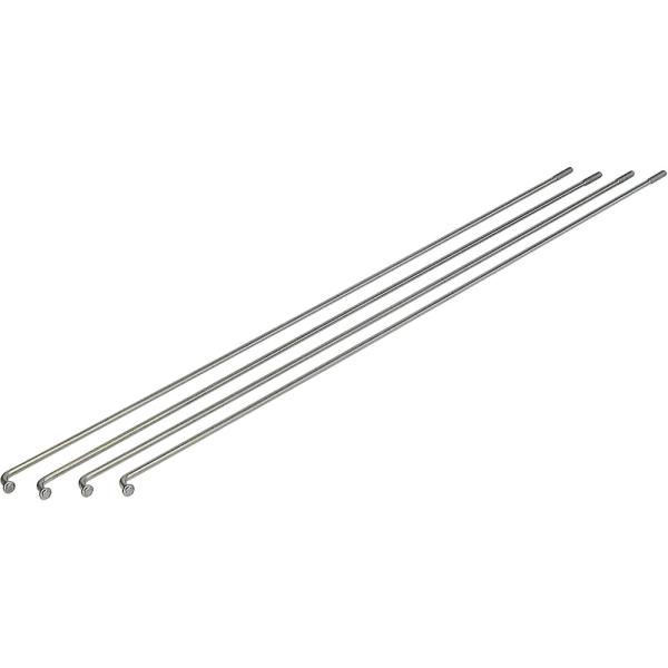 Exal SPEICHE 2MM,GLATT,SILB,276MM,100ST