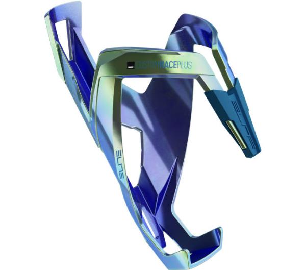 ELITE ELITE Flaschenhalter Custom Race Plus Blau/Grün Shiny Paint