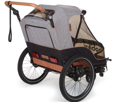 Bobike Bobike Kinderanhänger Trailer Moobe Grey Produktbild 1