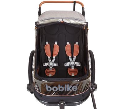 Bobike Bobike Kinderanhänger Trailer Moobe Grey Produktbild 2