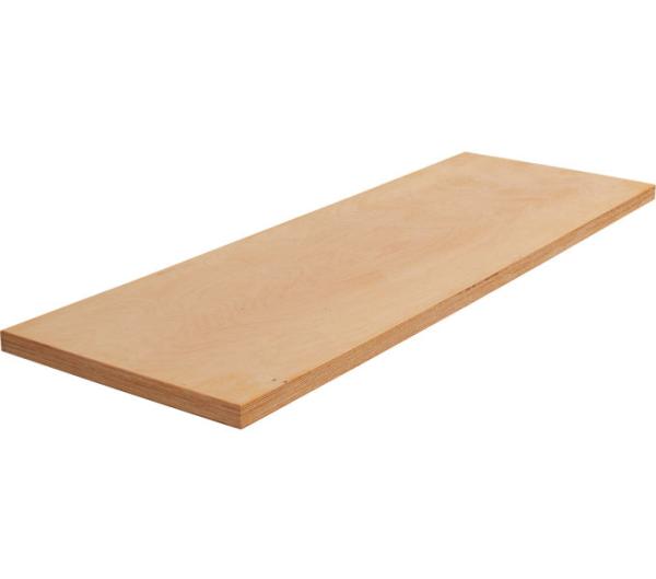 VAR Holz-Arbeitsplatte MO-52282 für 2 Schränke 1361 x 463 x 40 mm