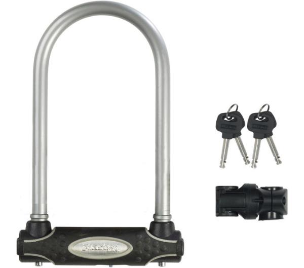 Master Lock Bügelschloss 8195 Grau 13 mm x 210 mm x 110 mm Schlüssel