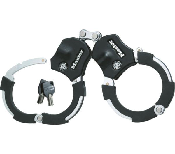 Master Lock Handschellenschloss Street Cuff 8200 Schwarz Weite Bügel: 76 mm Schlüssel