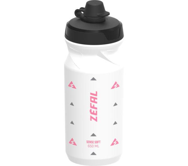 Zéfal Trinkflasche Sense Soft No-Mud Weiß 650 ml