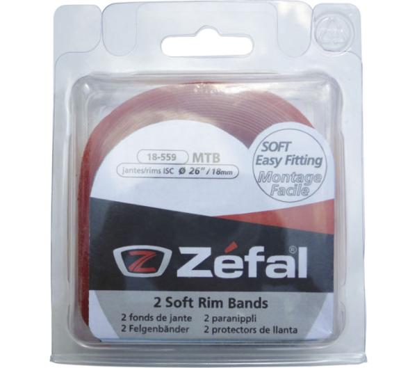 Zéfal Felgenband PVC-Soft 18 mm 26" Rot