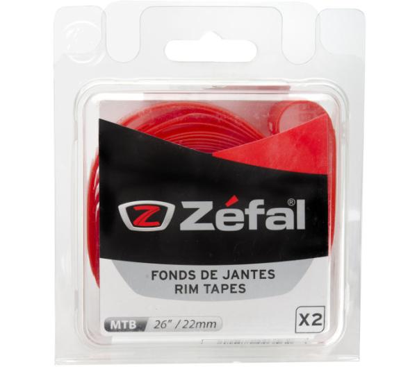 Zéfal Felgenband PVC-Soft 22 mm 26" Rot