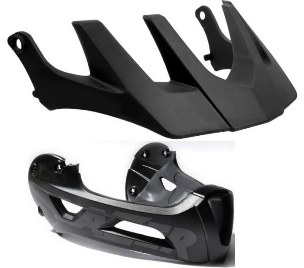 LAZER REVOLUTION KINNBÜGEL+VISIER M KINNBÜGEL +VISIER LANG BLACK