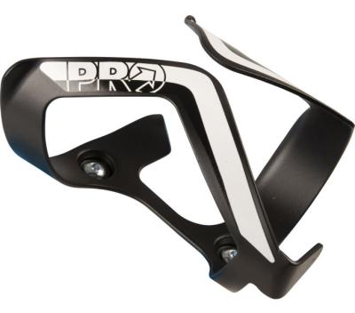 PRO Flaschenhalter Aluminium Seite Schwarz/Weiß Einschub rechts Produktbild 1