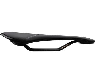 PRO Fahrradsattel Falcon Performance 132 mm Schwarz Edelstahl Gestell Produktbild 2