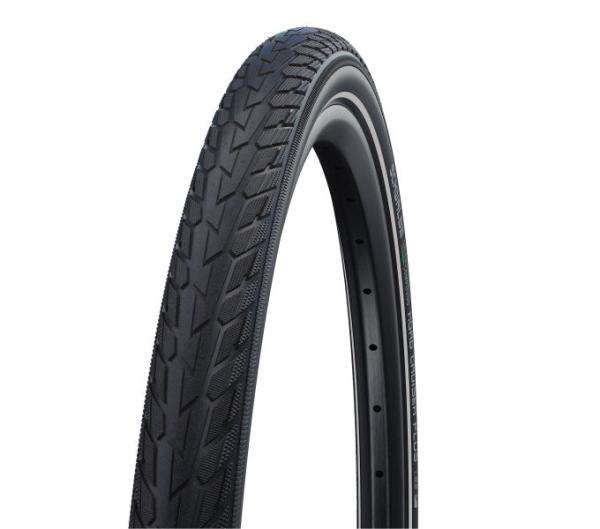 Schwalbe SCHWALBE DRAHTREIFEN ROAD CRUISER PLUS    55-622 Schwarz/Reflex
