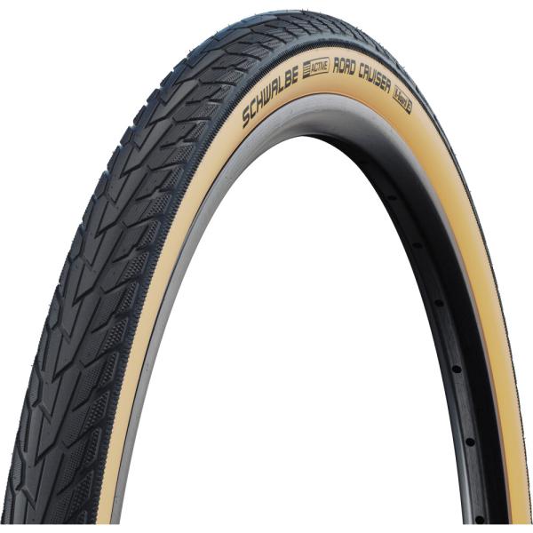 Schwalbe DRAHTREIFEN ROAD CRUISER ActGreen Compound K-Guard 28/32-630 Black/Gumwall