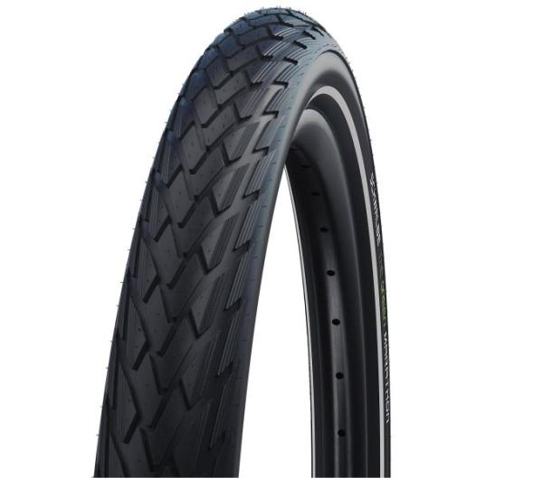 Schwalbe SCHWALBE DRAHTREIFEN MARATHON ECO   60-584 Schwarz/Reflex