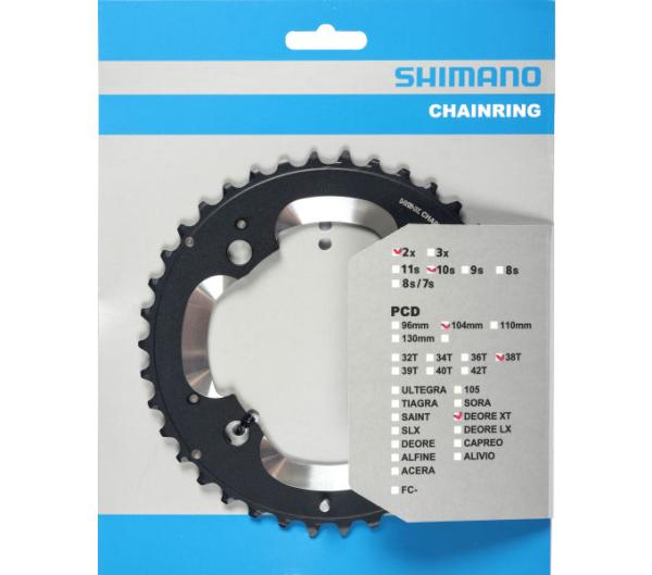 SHIMANO Kettenblatt DEORE XT FC-M785 38 Zähne